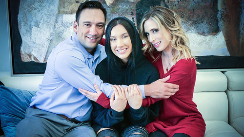 Jazmin Luv, Aiden Ashley – Foster Mother Creates Intimacy